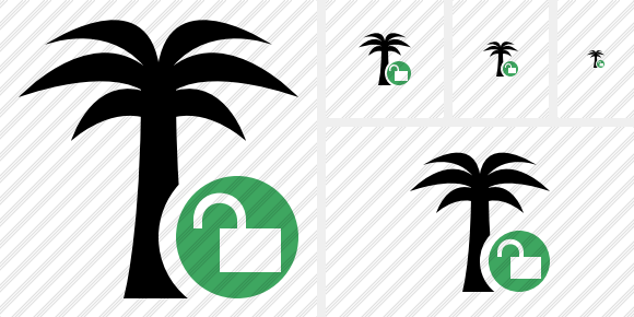 Icone Palmtree Unlock