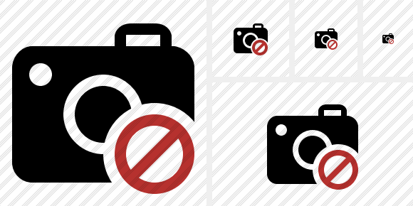 Photocamera Block Icon