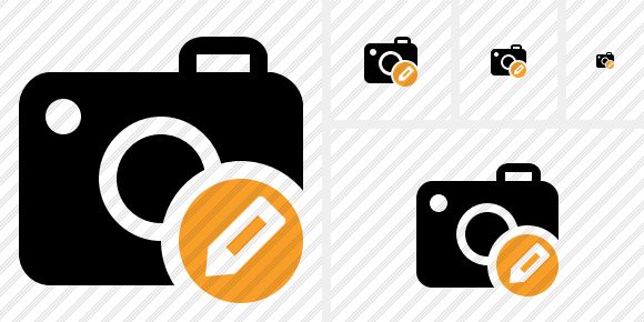 Photocamera Edit Icon