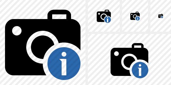 Icone Photocamera Information