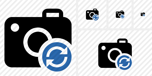 Photocamera Refresh Icon