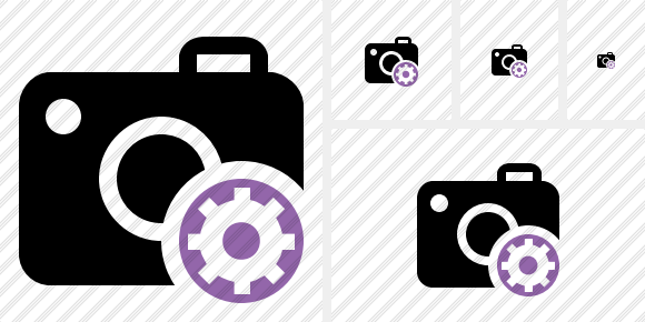 Photocamera Settings Icon