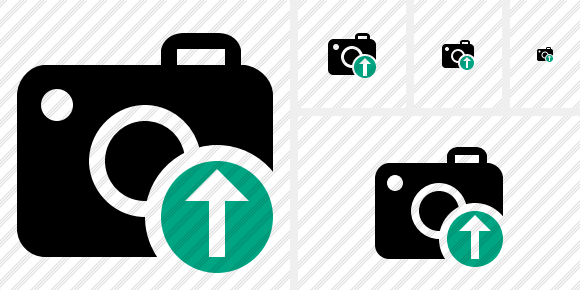 Photocamera Upload Icon