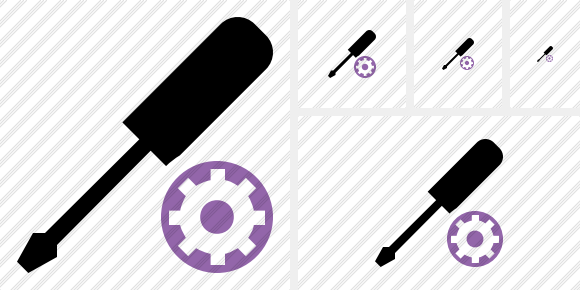 Icone Screwdriver Settings