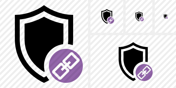 Shield Link Icon