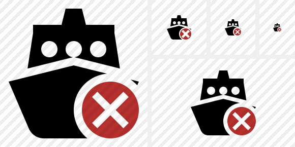 Ship 2 Cancel Icon