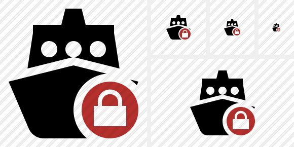 Ship 2 Lock Icon