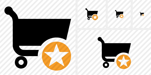 Shopping Star Icon