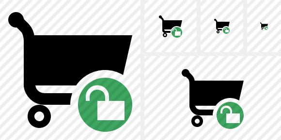 Shopping Unlock Icon