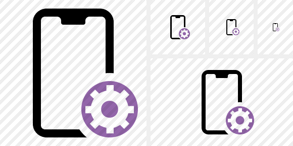 Icone Smartphone 2 Settings