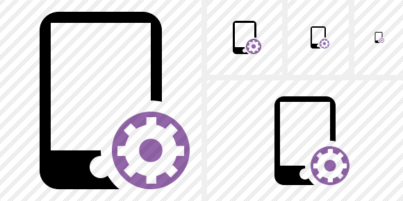Icone Smartphone Settings