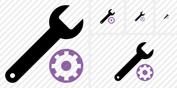 Spanner Settings Icon