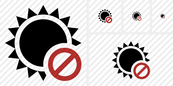 Sun Block Icon