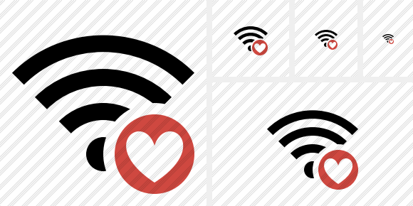 Wi Fi Favorites Icon
