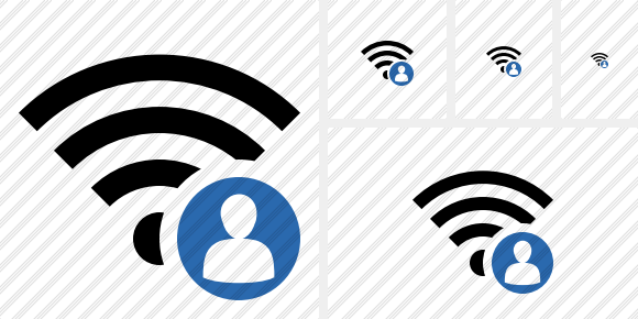 Wi Fi User Icon