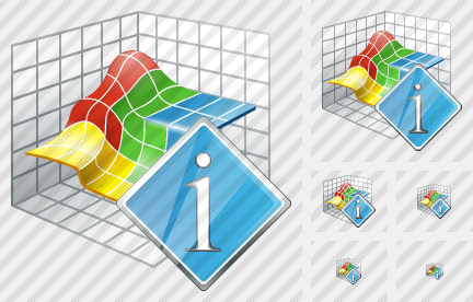 Icone 3D Graph Info