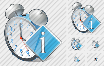 Alarm Clock Info Icon