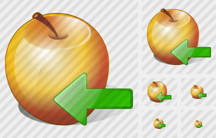 Apple Import Icon