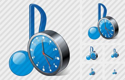 Icone Audio Clock