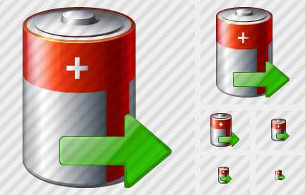 Icone Battery Export