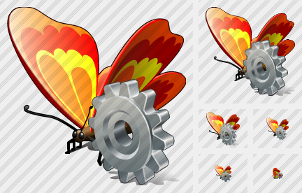 Butterfly Settings Icon