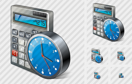 Icone Calculator Clock