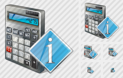 Icone Calculator Info