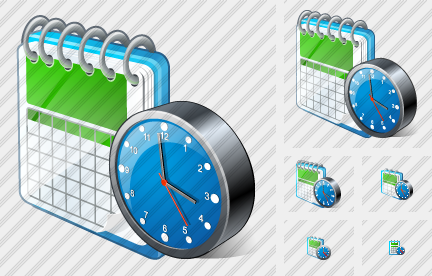 Calendar Clock Icon