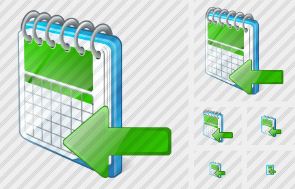 Calendar Import Icon