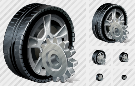 Icone Car Wheel Settings