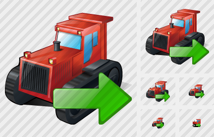 Icone Catterpillar Tractor Export