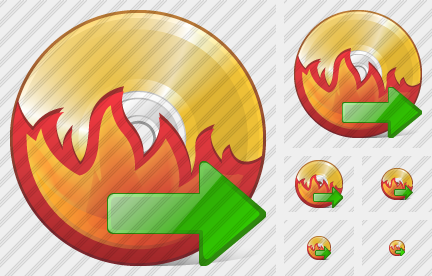 CD Burn Export Icon