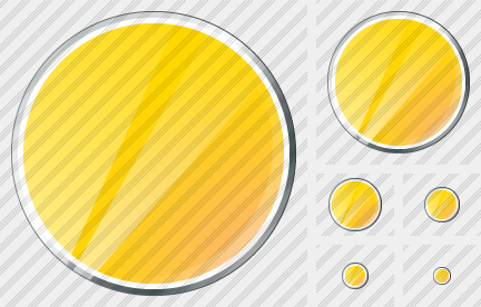 Circle Yellow Icon