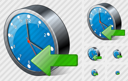 Icone Clock Import