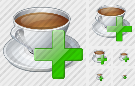 Coffee Cup Add Icon