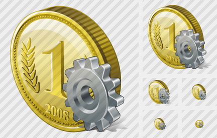 Coin Settings Icon