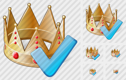 Crown Ok Icon