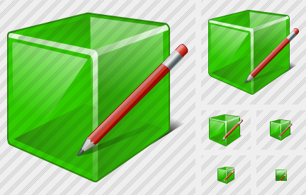 Cube Edit Icon
