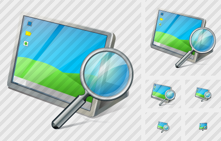 Desktop Search Icon