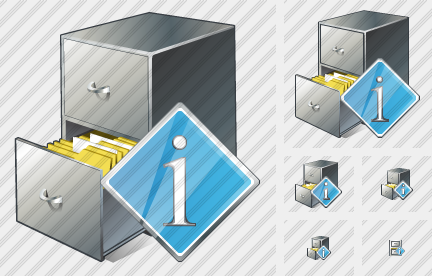 Icone Document Box Info