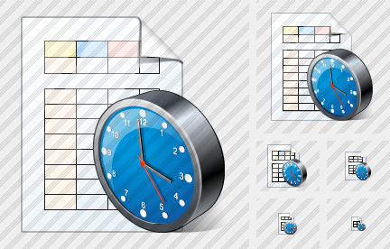  Document Table Clock