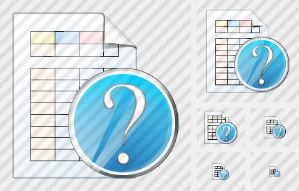 Document Table Question Icon