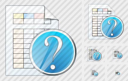 Icone Document Table Question