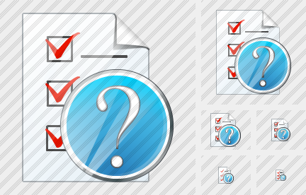 Document Task Question Icon