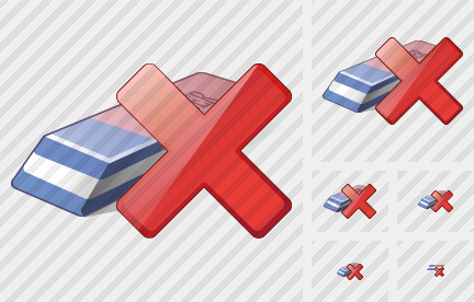 Eraser Delete Icon