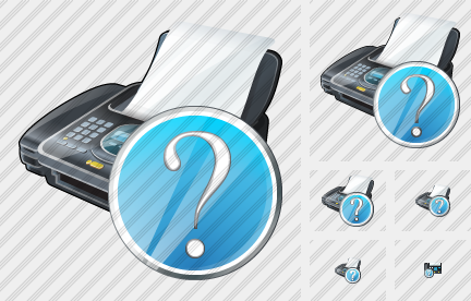 Fax Question Icon