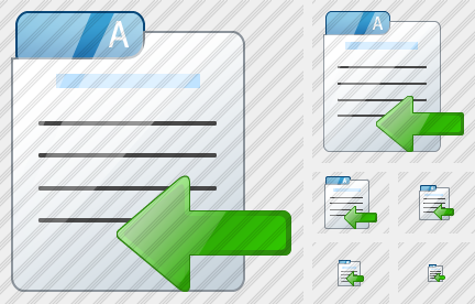 File Card Import Icon