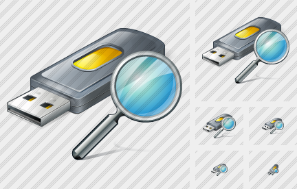 Flash Drive2 Search Icon