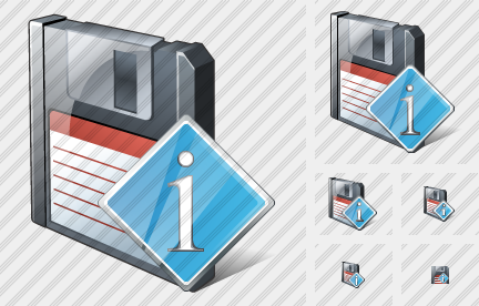 Icone Floppy Disk Info