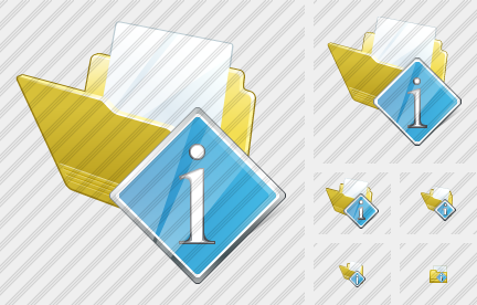 Folder Document Info Icon